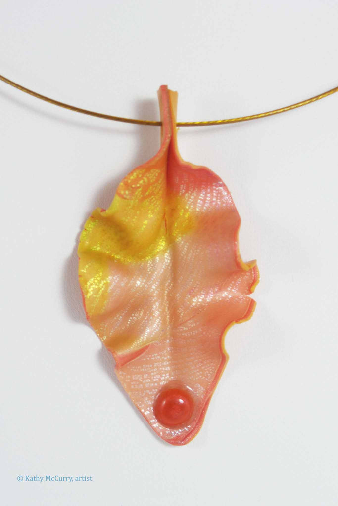 Peach & Yellow Gold with Coppery Cab