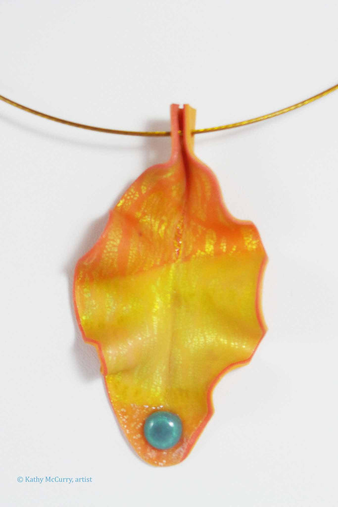 Peach & Yellow & Gold with Teal Cab