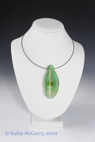 Magic Shell: Green with Green Tiger's Eye