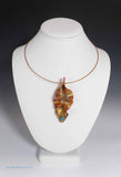 Copper with Teal Swirl and Teal Cab