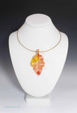 Peach & Yellow Gold with Coppery Cab
