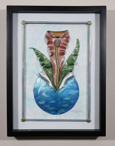 Bowl Flower: Blue