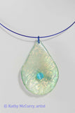 Magic Drops: Opalescent with Turquoise Tiger's Eye