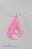 Magic Drops: Patchy Pink with White Tiger's Eye
