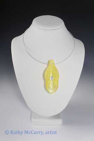 Magic Shell: Yellow with White Tiger's Eye